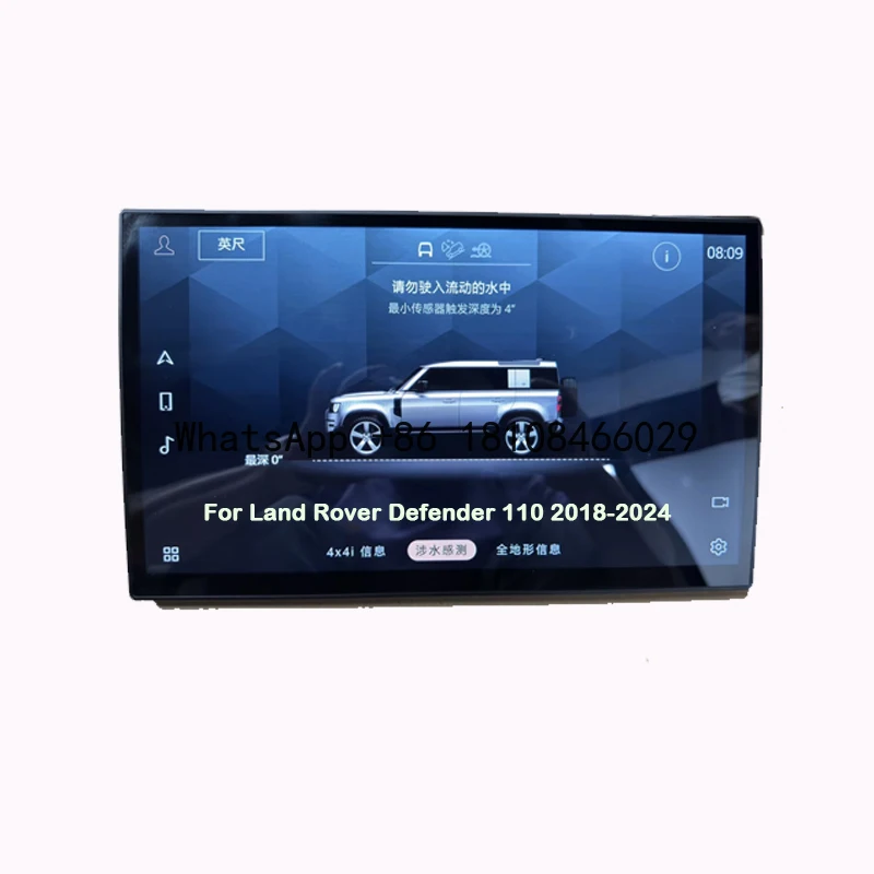 13.3 Inch Android for Land Rover Defender 110 2018 - 2024 Touch Screen Car GPS Navigation Stereo Head Unit Multimedia Player
13.3 Inch Android for Land Rover Defender 110 2018 - 2024 Touch Screen Car GPS Navigation Stereo Head Unit Multimedia Player