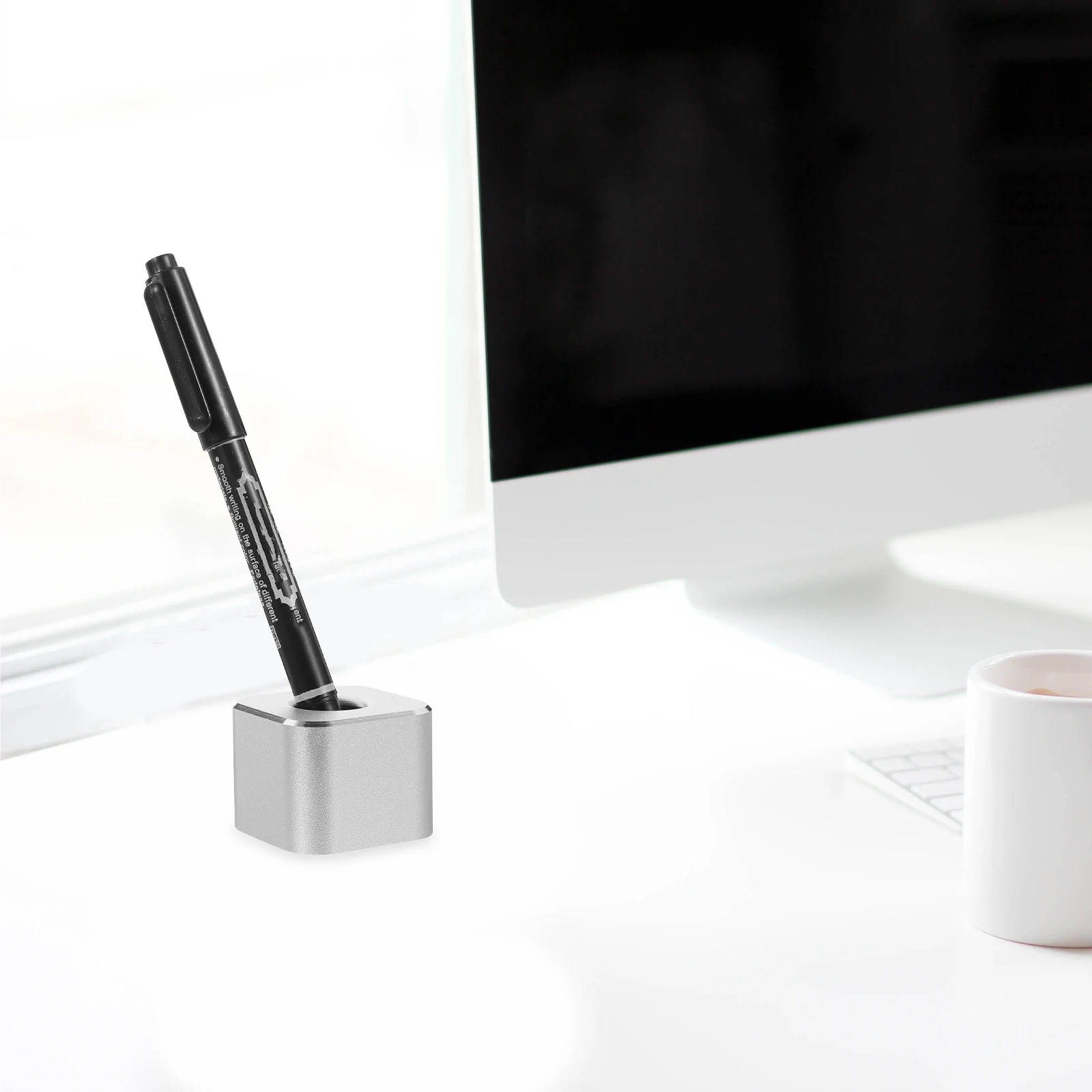 Square Round Hole Pen Holder Brush Single Fountain for Desk Stand Practical Storage Cube Aluminum Alloy Support Stable
Square Round Hole Pen Holder Brush Single Fountain for Desk Stand Practical Storage Cube Aluminum Alloy Support Stable