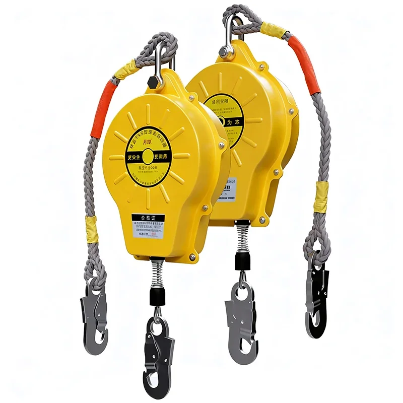 Fall Protection Device Retractable Fall Arrester for Workers Industrial Self Retracting Safety Lifeline for Climbing and Repair
Fall Protection Device Retractable Fall Arrester for Workers Industrial Self Retracting Safety Lifeline for Climbing and Repair
