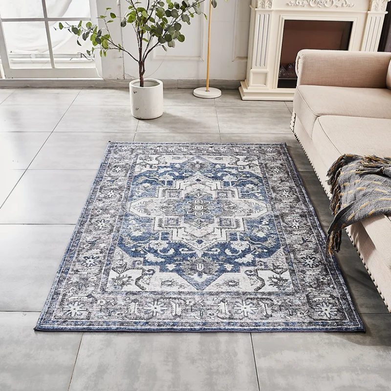 Ethnic Vintage Rabbit Fur Carpet for Living Room Bedroom Area Rug Foldable Printed Entrance Mat Machine Washable Distressed Soft
Ethnic Vintage Rabbit Fur Carpet for Living Room Bedroom Area Rug Foldable Printed Entrance Mat Machine Washable Distressed Soft
