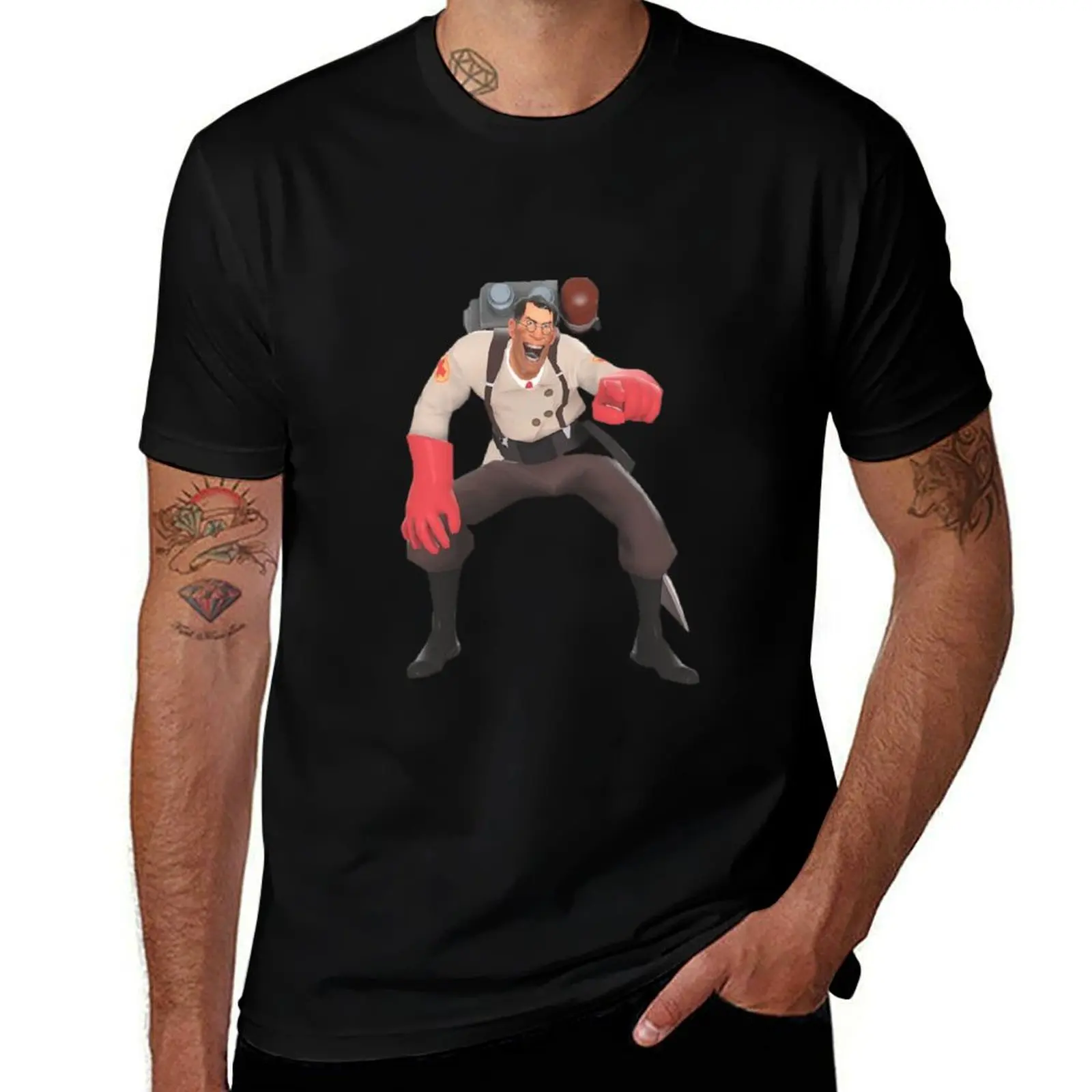 tf2 medic laugh T-Shirt Festival Party Tee Top
tf2 medic laugh T-Shirt Festival Party Tee Top