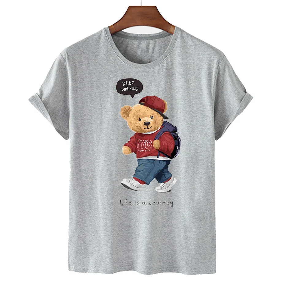 100% Cotton Sunshine Bear Print T-shirt Women's Summer Short Sleeve T-shirt 2022 Women's Fashion Shirt Unisex O-neck T-shirt
100% Cotton Sunshine Bear Print T-shirt Women's Summer Short Sleeve T-shirt 2022 Women's Fashion Shirt Unisex O-neck T-shirt