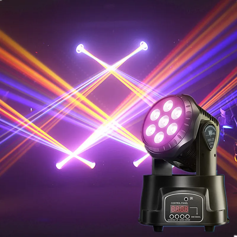 Stage light Full color performance Par light Voice activated led lights KTV bar Private room Wedding rotating flash
Stage light Full color performance Par light Voice activated led lights KTV bar Private room Wedding rotating flash