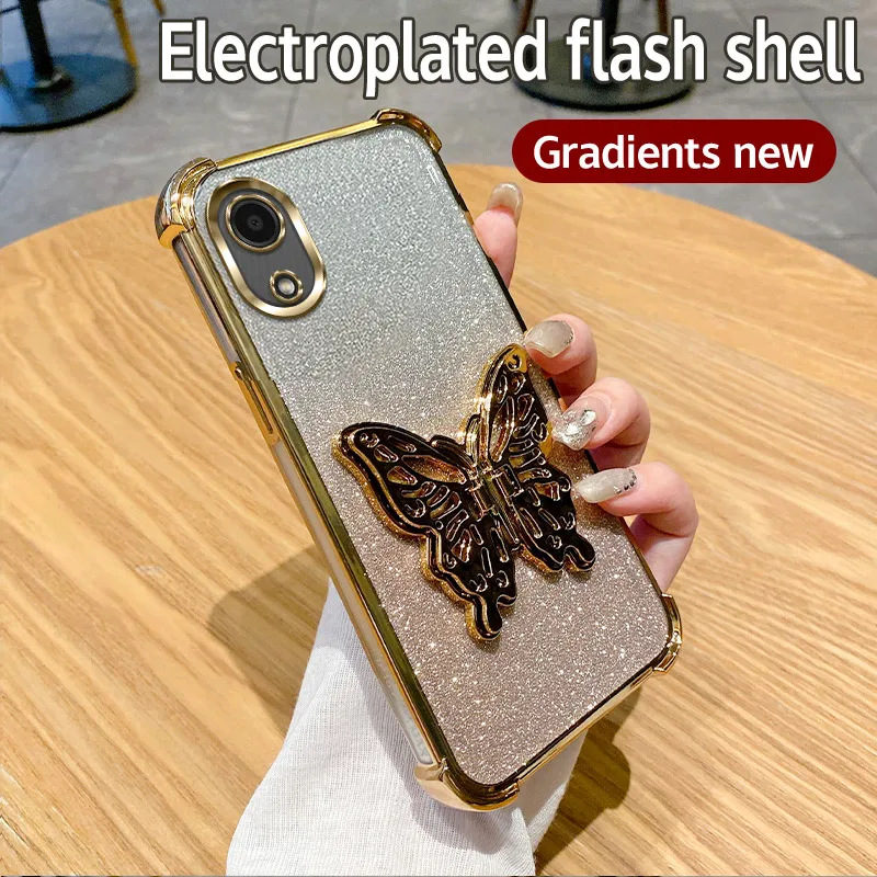 For Samsung Galaxy A03 Core Phone Case Sparkling Sticker Butterfly Holder Anti Drop Protection Cover For Samsung A03 Core Coque
For Samsung Galaxy A03 Core Phone Case Sparkling Sticker Butterfly Holder Anti Drop Protection Cover For Samsung A03 Core Coque