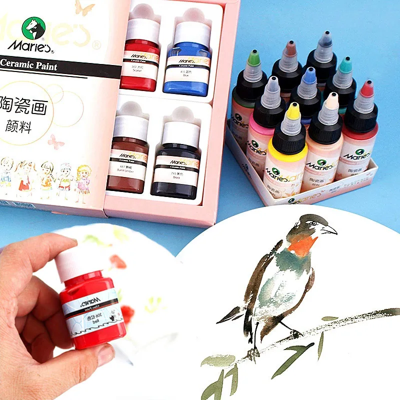 6/9 Colors Ceramic Paint Glass Painting Pigment Set Children's DIY Creative Hand-painted Porcelain Plate Vase Art Supplies
6/9 Colors Ceramic Paint Glass Painting Pigment Set Children's DIY Creative Hand-painted Porcelain Plate Vase Art Supplies