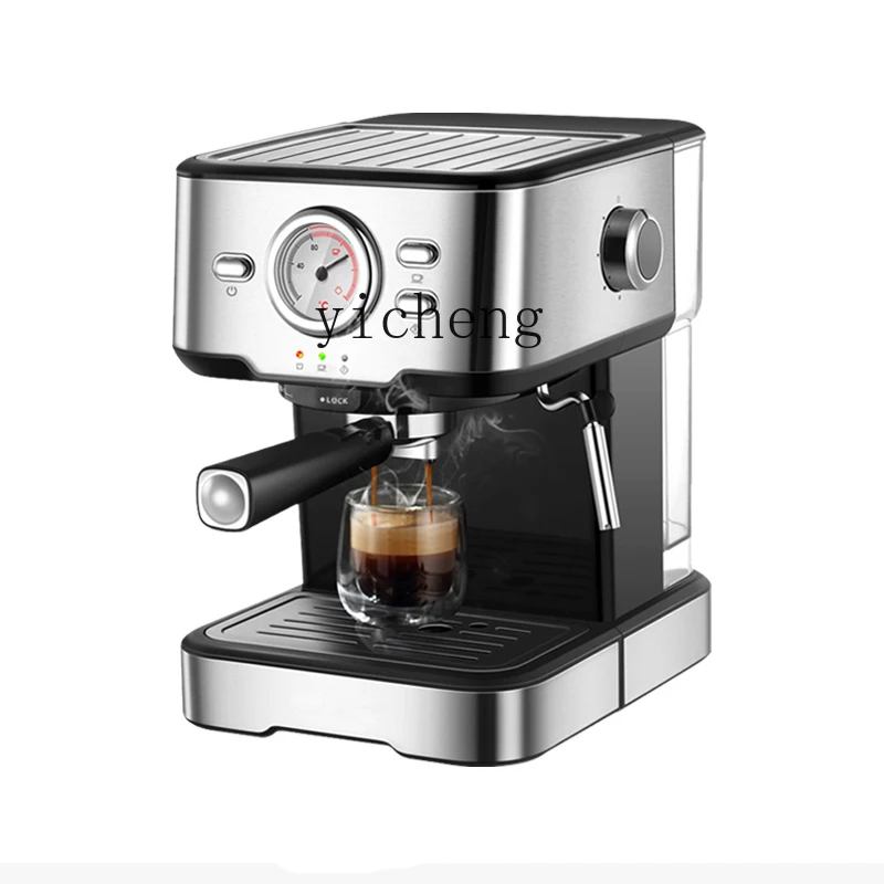 ZK Semi-Automatic Coffee Machine Small Stainless Steel Home Office Integrated Steam Frothed Milk
ZK Semi-Automatic Coffee Machine Small Stainless Steel Home Office Integrated Steam Frothed Milk