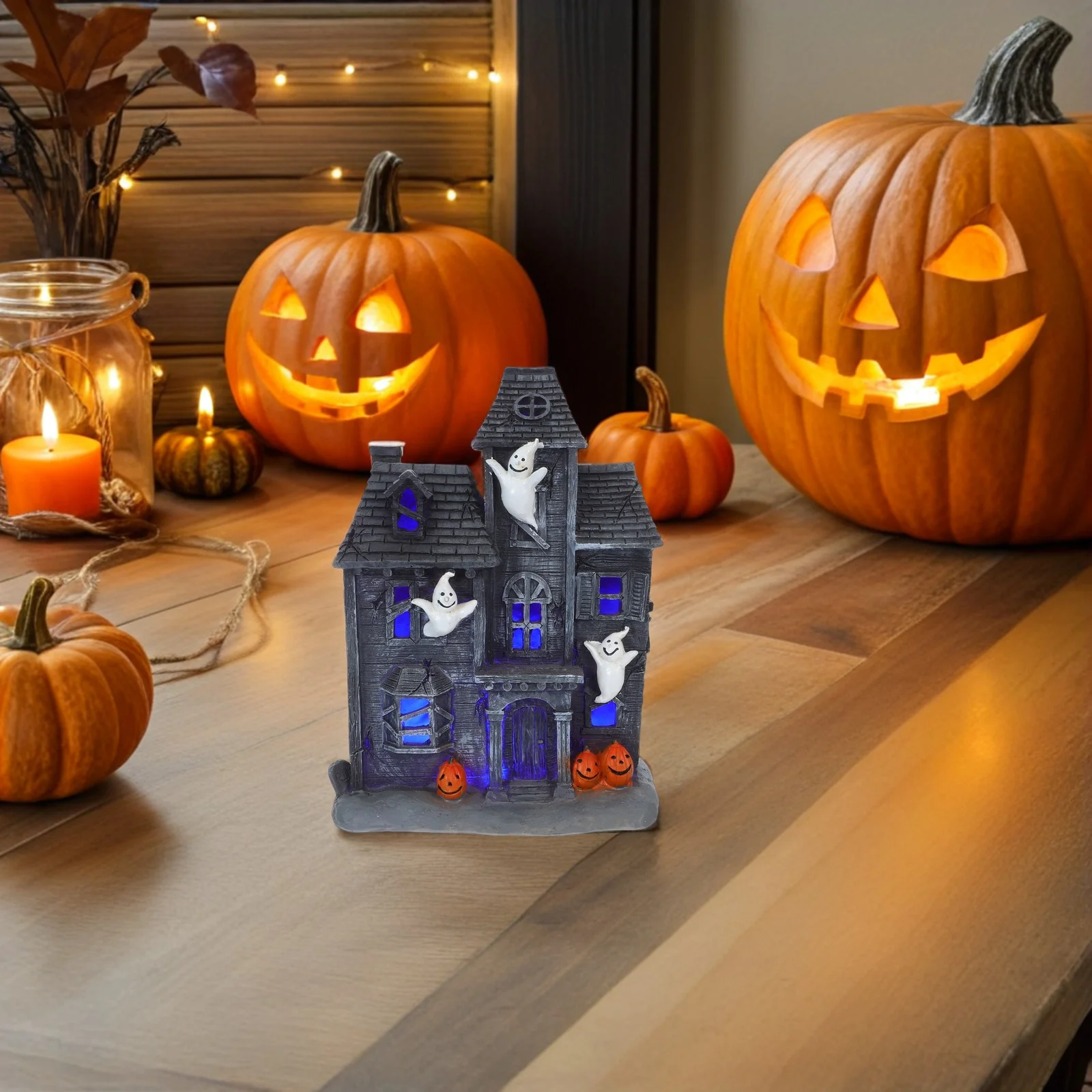 Halloween Glowing Haunted Decor Desktop Decoration Ghost Figurine Spooky Village Statue Ornaments
Halloween Glowing Haunted Decor Desktop Decoration Ghost Figurine Spooky Village Statue Ornaments
