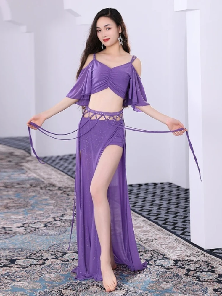 Belly Dance Costume Set Top and Skirt 2 Pieces Set Tassels Sexy Suits For Adult Women Stage Slits Performance Practice Clothes
Belly Dance Costume Set Top and Skirt 2 Pieces Set Tassels Sexy Suits For Adult Women Stage Slits Performance Practice Clothes
