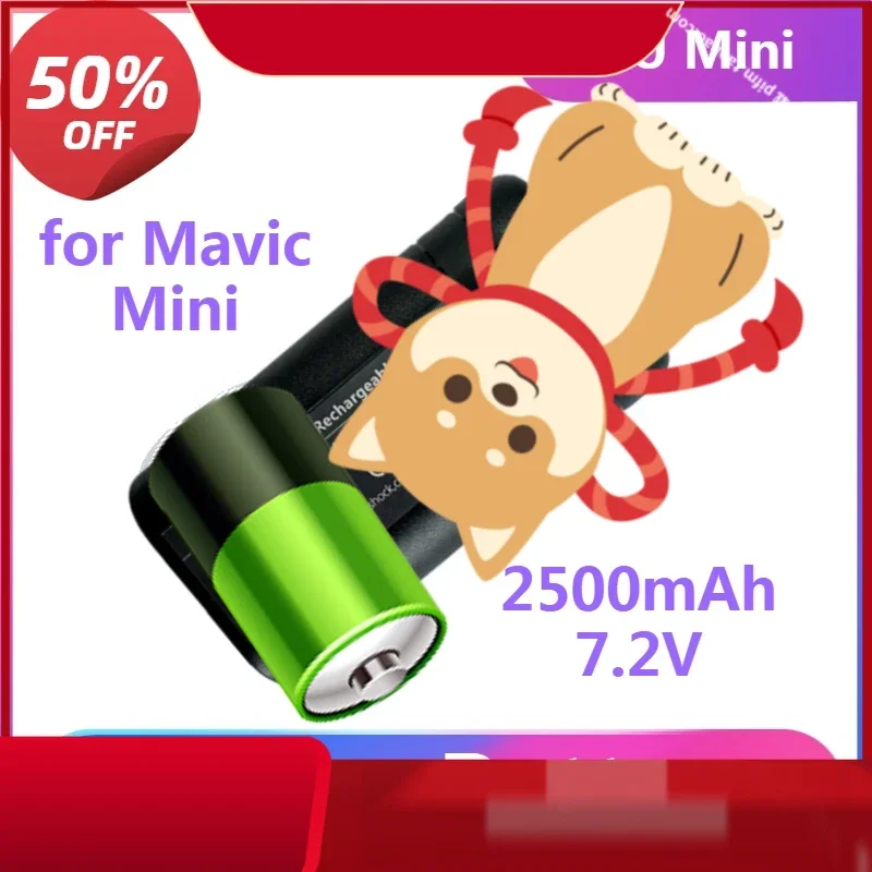 YUMini for Mavic Mini Compatible Mavic Mini Intelligent Flight Battery Accessories Battery Capacity 2500mAh
YUMini for Mavic Mini Compatible Mavic Mini Intelligent Flight Battery Accessories Battery Capacity 2500mAh