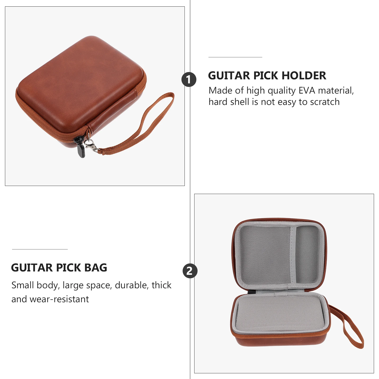 Pick Storage Bag Guitar Holder Organizer Portable Eva Acoustic Travel Case Pouch Electric
Pick Storage Bag Guitar Holder Organizer Portable Eva Acoustic Travel Case Pouch Electric