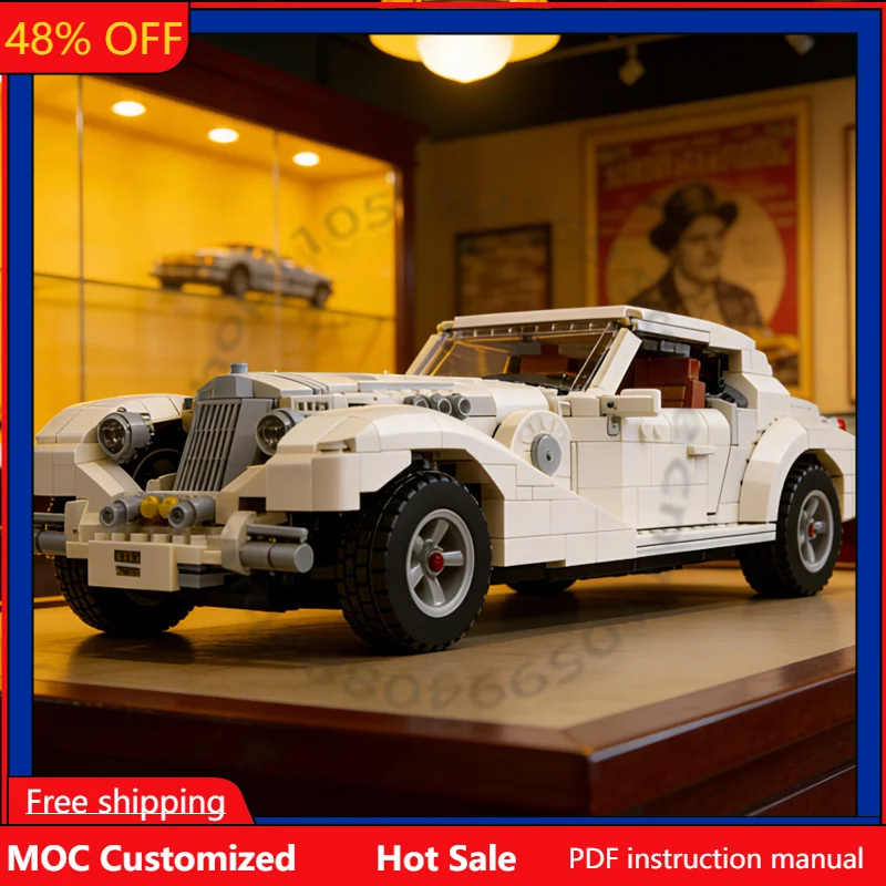 1015 PCS Speed Hypercar Le-Seyde MOC Customize Modular Building Block Creative Design Simple Brick Design DIY Assembly Toy Gift
1015 PCS Speed Hypercar Le-Seyde MOC Customize Modular Building Block Creative Design Simple Brick Design DIY Assembly Toy Gift