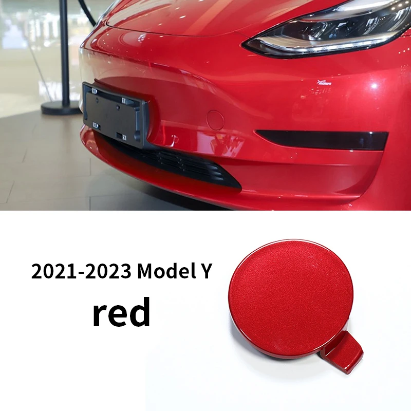Для Tesla 2021-2025 Model Y, передний бампер, фаркоп, крышка, аксессуары для стайлинга автомобилей, передняя красная крышка прицепа
Для Tesla 2021-2025 Model Y, передний бампер, фаркоп, крышка, аксессуары для стайлинга автомобилей, передняя красная крышка прицепа
