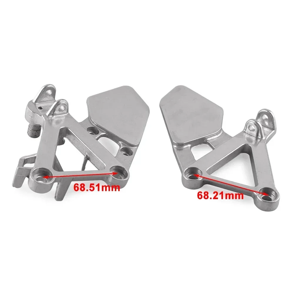 For HONDA CBR250 88-89 MC19, Motorcycle Spare Parts Accessory Aluminum Alloy Front Rider Foot Pegs Footrest Brackets
For HONDA CBR250 88-89 MC19, Motorcycle Spare Parts Accessory Aluminum Alloy Front Rider Foot Pegs Footrest Brackets