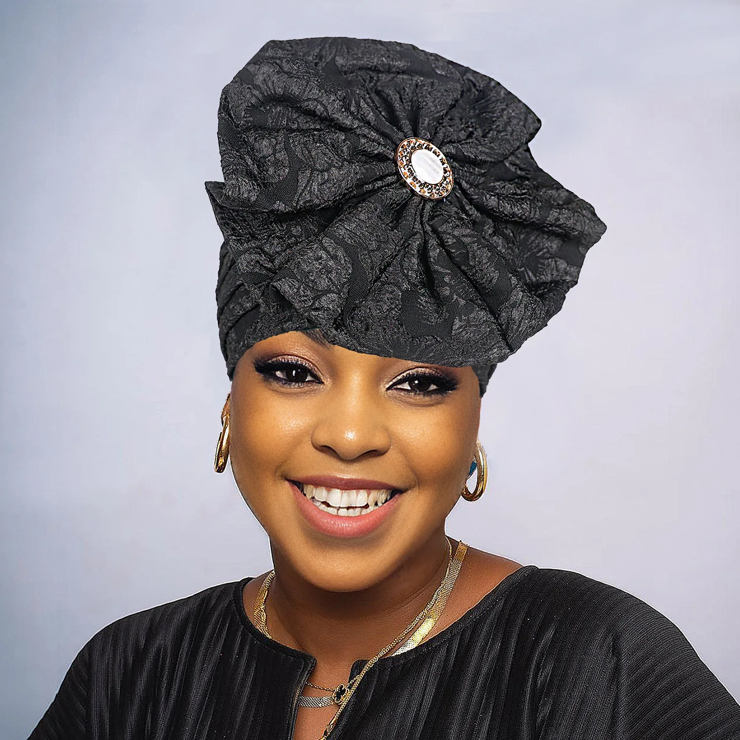 Exaggerated Flower Turban Cap for Women African Auto Gele Aso Oke Headties Nigeria Wedding Party Headgear Bonnet Hijab Head Wrap
Exaggerated Flower Turban Cap for Women African Auto Gele Aso Oke Headties Nigeria Wedding Party Headgear Bonnet Hijab Head Wrap