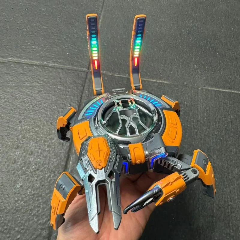 MY301 Powerful High Quality Mechanical Crab Wireless Bluetooth Speaker for Home Computer Gaming Desktop Audio Sound Subwoofer
MY301 Powerful High Quality Mechanical Crab Wireless Bluetooth Speaker for Home Computer Gaming Desktop Audio Sound Subwoofer