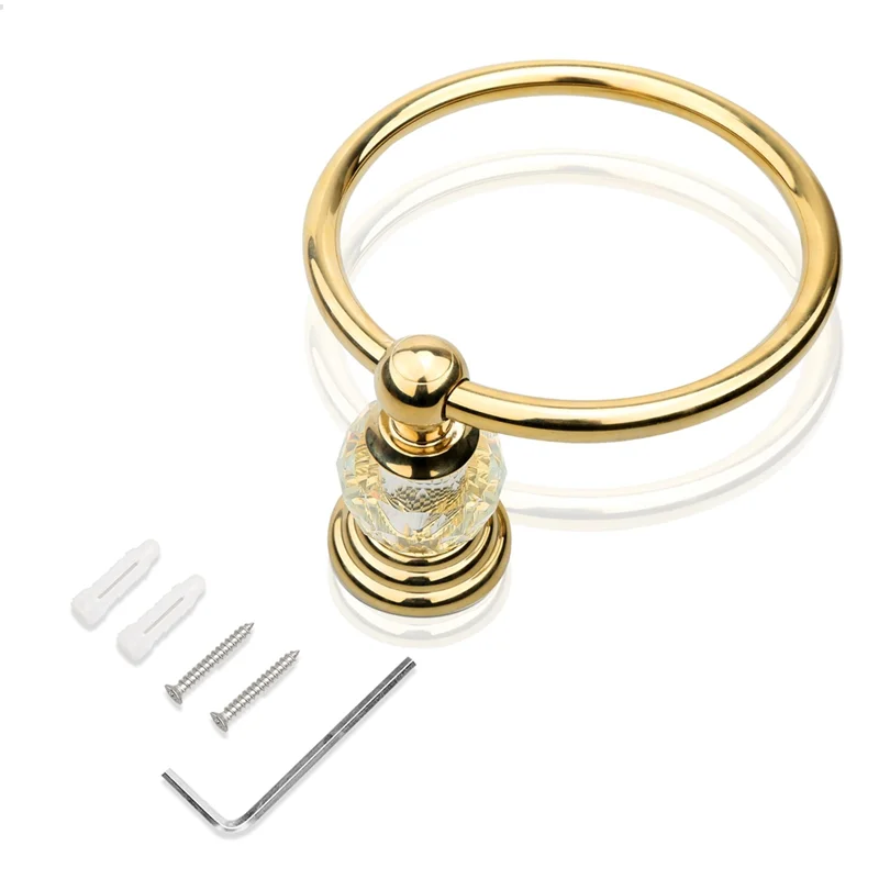 Золотое кольцо для полотенец с кристаллами ALIM, золотое кольцо-держатель для полотенец для ванной комнаты, кольцо для полотенец для ванной комнаты, настенный аксессуар для ванной комнаты
Золотое кольцо для полотенец с кристаллами ALIM, золотое кольцо-держатель для полотенец для ванной комнаты, кольцо для полотенец для ванной комнаты, настенный аксессуар для ванной комнаты