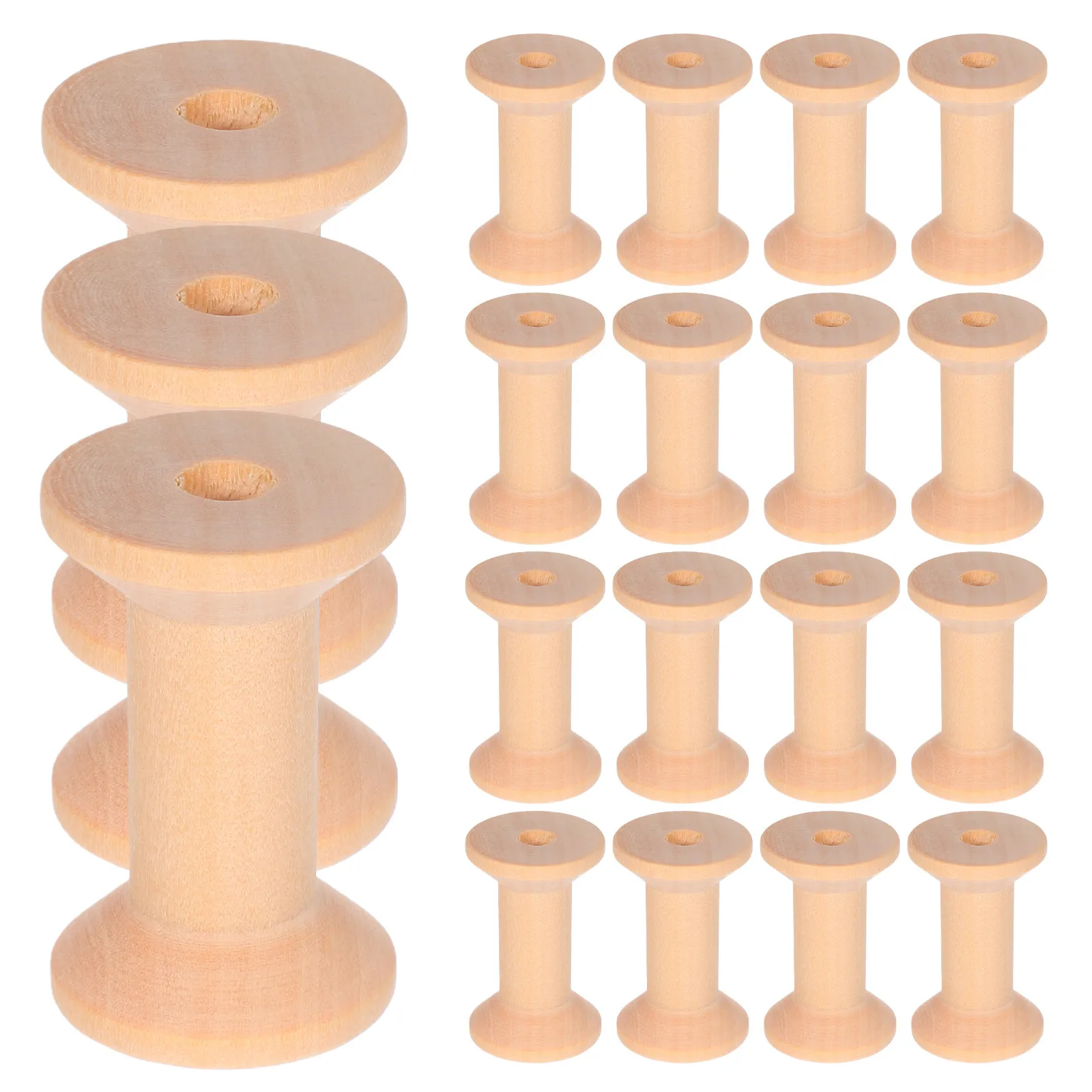 50Pcs Craft Wooden Spools Unfinished Rustic Cord Organizer Bobbins Ribbon Thread Spools DIY Macrame Accessories
50Pcs Craft Wooden Spools Unfinished Rustic Cord Organizer Bobbins Ribbon Thread Spools DIY Macrame Accessories