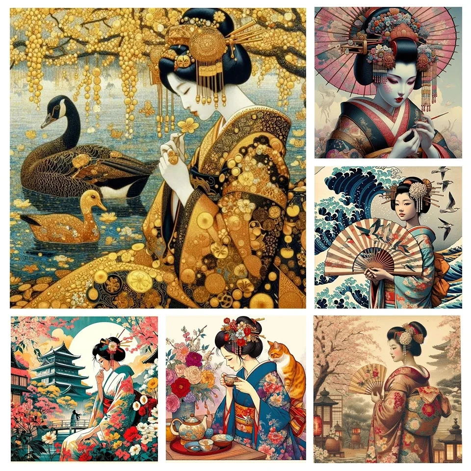 Японская женщина гейша DIY алмазная живопись вышивка кимоно искусство ручная работа вышивка крестиком мозаика картина ремесло домашний декор подарок
Японская женщина гейша DIY алмазная живопись вышивка кимоно искусство ручная работа вышивка крестиком мозаика картина ремесло домашний декор подарок