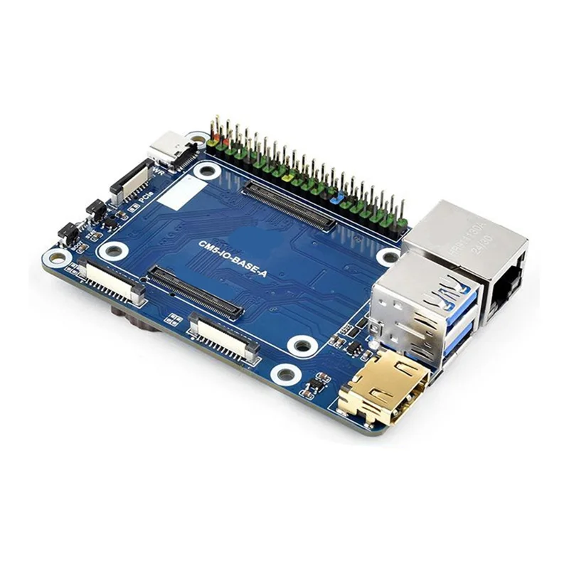 Изысканный вычислительный модуль Raspberry Pi 5, плата расширения CM5, вычислительный модуль, основная плата, плинтус, модуль адаптера A-типа
Изысканный вычислительный модуль Raspberry Pi 5, плата расширения CM5, вычислительный модуль, основная плата, плинтус, модуль адаптера A-типа