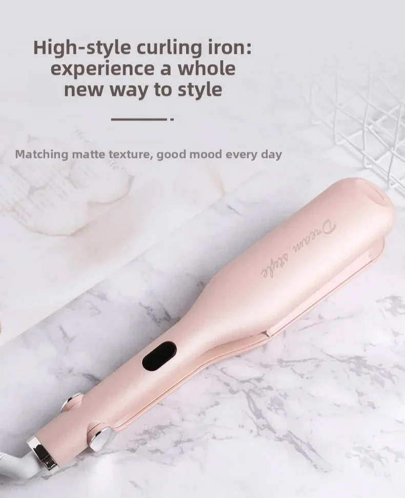 High quality Egg Roll Curling Iron Ceramic Wave Roll Perm Iron Splint Roll Straight Dual-purpose Does Not Hurt Hair
High quality Egg Roll Curling Iron Ceramic Wave Roll Perm Iron Splint Roll Straight Dual-purpose Does Not Hurt Hair