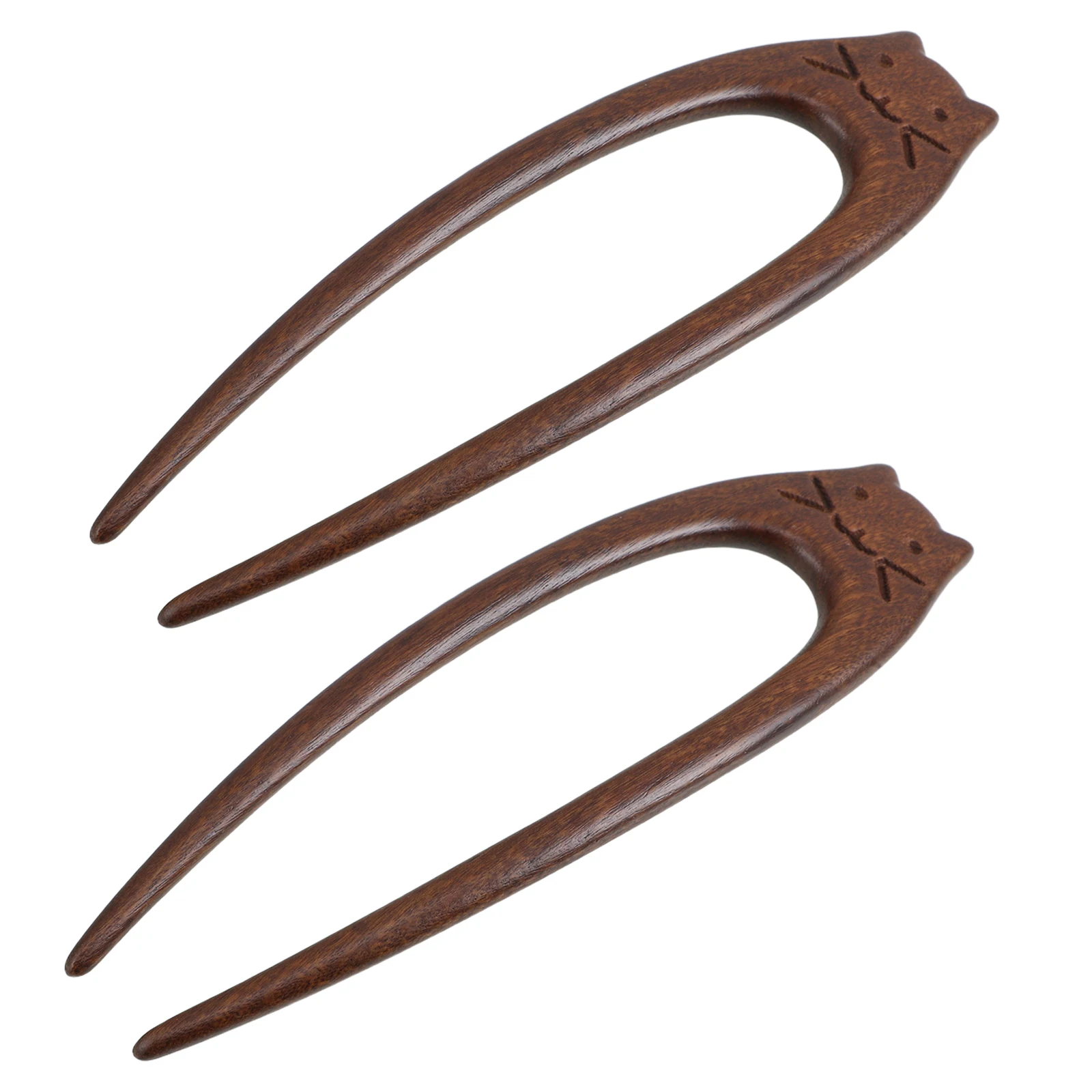 2pcs Sandalwood Hairpin Wood Cat Hairpin Chinese Style Bun Hairpins Ideal for Weddings Evening Parties Versatile Use Smooth
2pcs Sandalwood Hairpin Wood Cat Hairpin Chinese Style Bun Hairpins Ideal for Weddings Evening Parties Versatile Use Smooth
