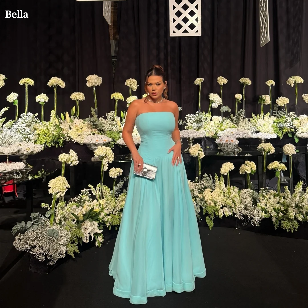 Bella Customized Light Blue Off Shoulder Prom Dress Lace Applique and Flowy Long Skirt Perfect for Formal Events robes de soirée
Bella Customized Light Blue Off Shoulder Prom Dress Lace Applique and Flowy Long Skirt Perfect for Formal Events robes de soirée