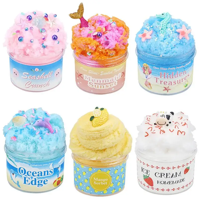 Scented Slimes Fruit Kit Educational Soft Stretchy Non-sticky Cloud Slimes Making Set Scented Toy Party Favors Kids Gift
Scented Slimes Fruit Kit Educational Soft Stretchy Non-sticky Cloud Slimes Making Set Scented Toy Party Favors Kids Gift