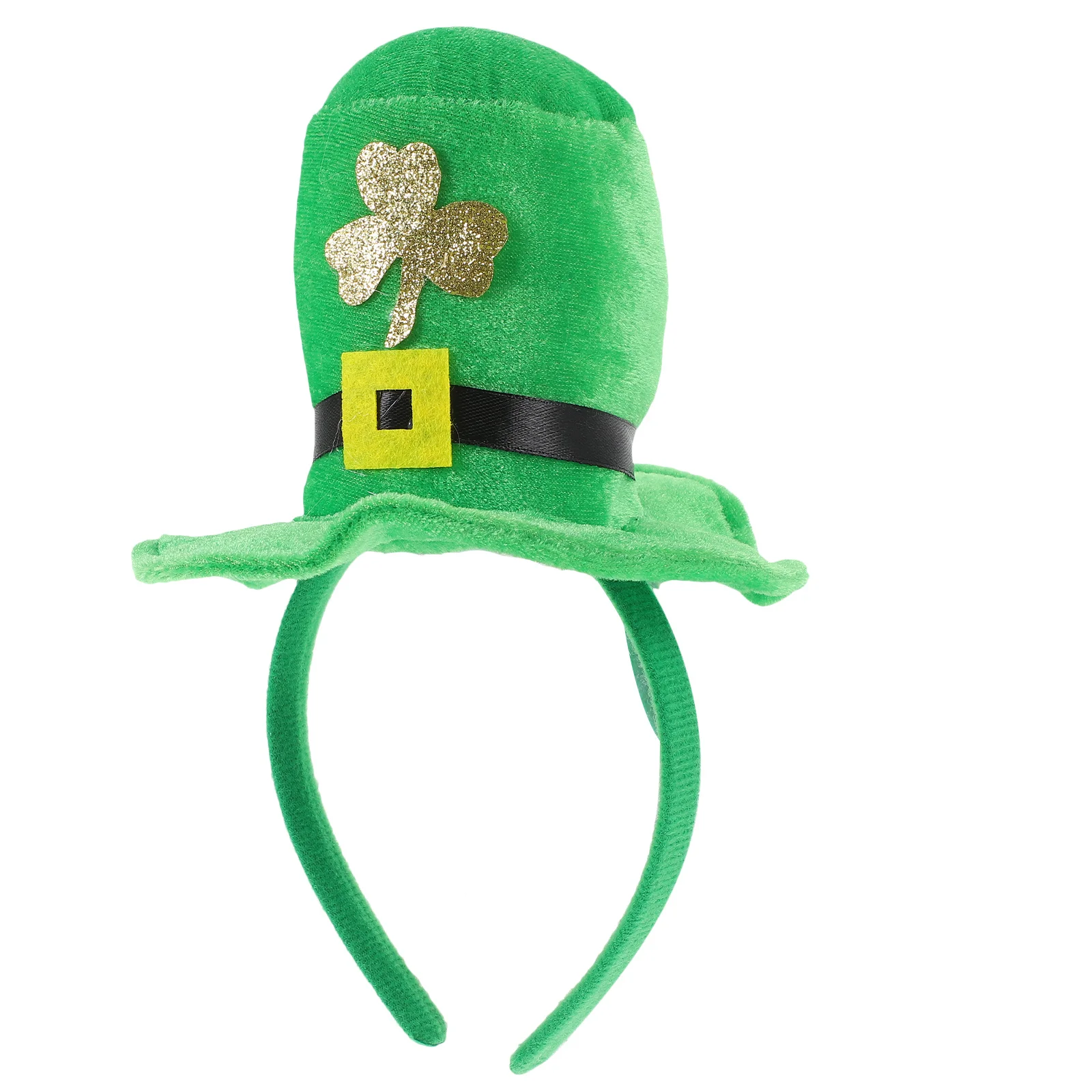 Shamrock Headband Mini Top Hat Bright Color Lightweight Comfortable Plastic Headwear for Saint Patricks Day Festival Party
Shamrock Headband Mini Top Hat Bright Color Lightweight Comfortable Plastic Headwear for Saint Patricks Day Festival Party