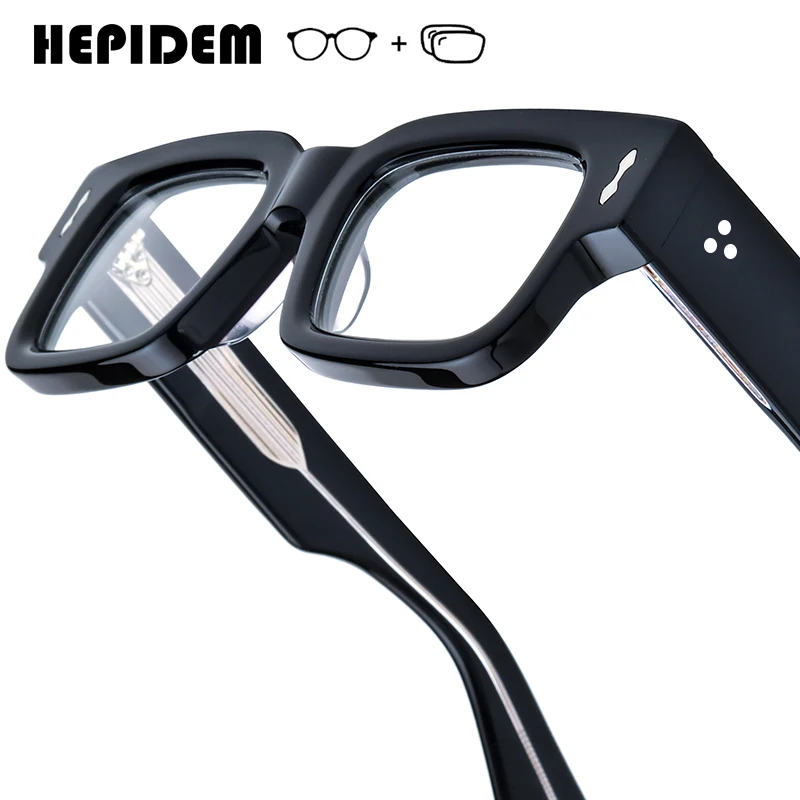 HEPIDEM Progressive Prescription Glasses Anti Blue Myopia Optical Lens Eyewear Men Acetate Square Eyeglasses Jmm ASCA
HEPIDEM Progressive Prescription Glasses Anti Blue Myopia Optical Lens Eyewear Men Acetate Square Eyeglasses Jmm ASCA