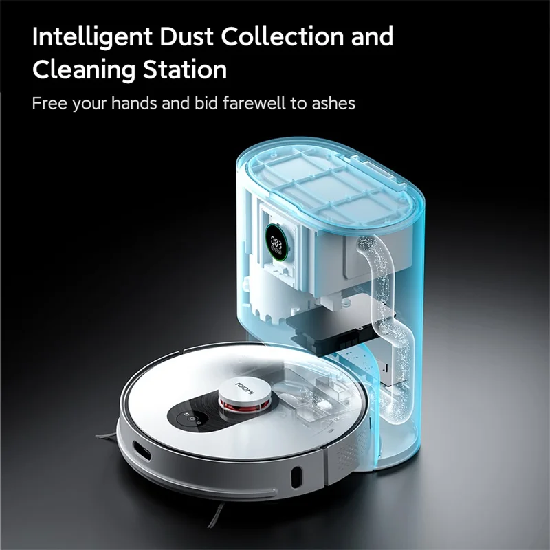 ROIDMI EVE Plus Dust Collection Robot Vacuum Cleaner Support Google Assistant Alexa Mi Home APP Control Mop Cleaner Smart Home
ROIDMI EVE Plus Dust Collection Robot Vacuum Cleaner Support Google Assistant Alexa Mi Home APP Control Mop Cleaner Smart Home
