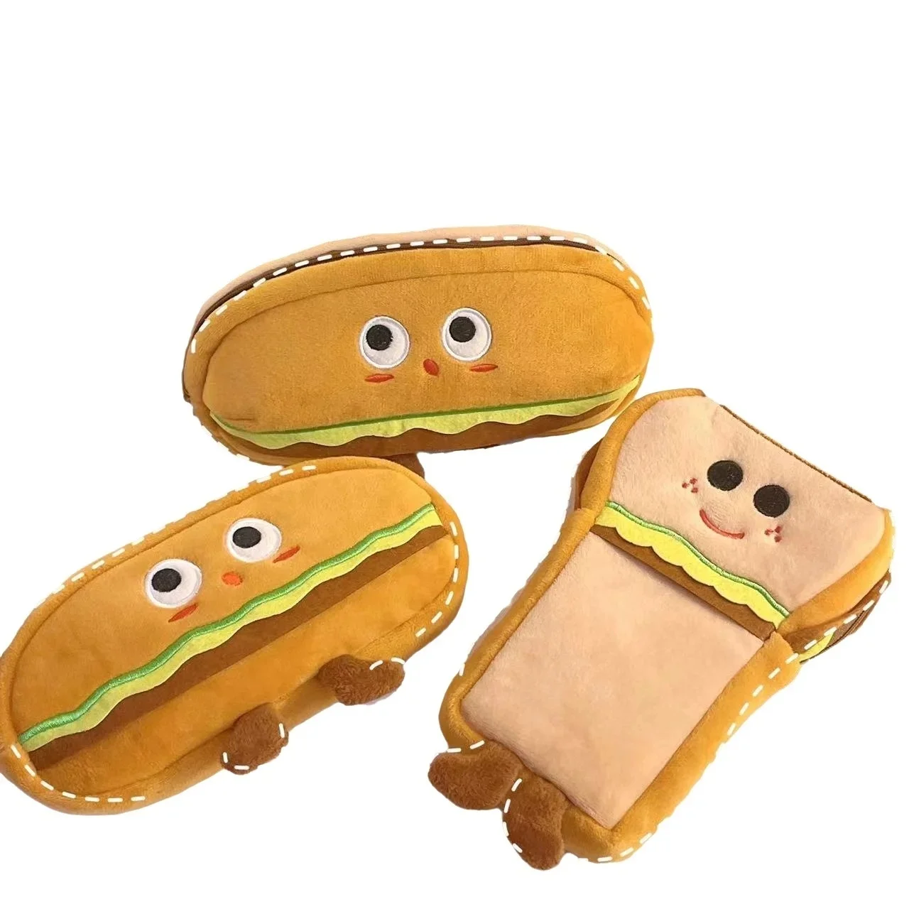 Fun Emotion — пенал в стиле бургера, хлеба и тостов на тему: большой емкости, креативная канцелярская сумка для студентов
Fun Emotion — пенал в стиле бургера, хлеба и тостов на тему: большой емкости, креативная канцелярская сумка для студентов