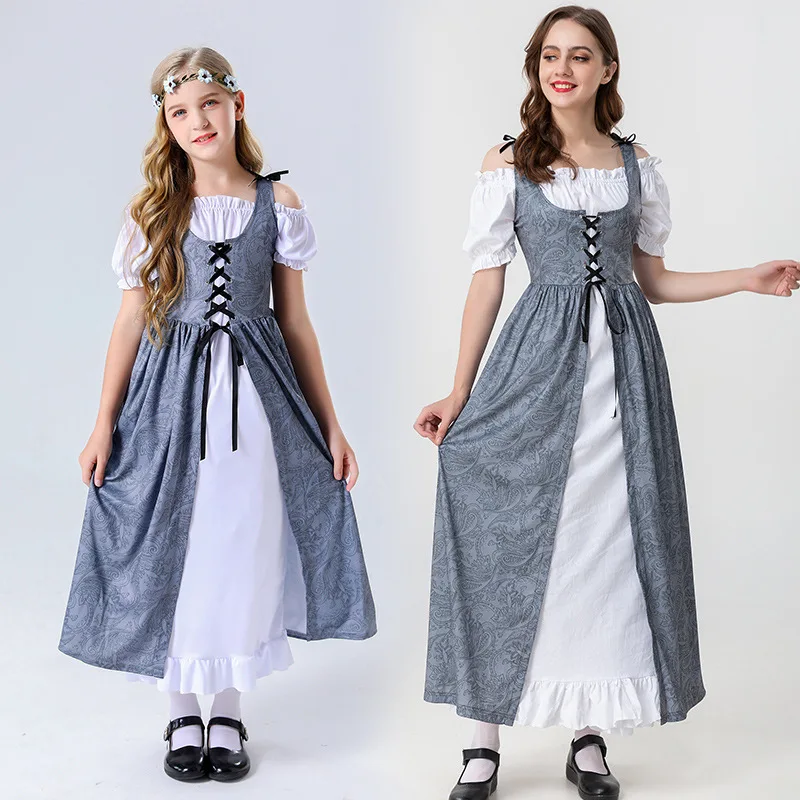 Retro Medieval Dr Renaissance Stage Performance Costume Waist-Cinched Fly Matching Outfit Women's Ethnic Faion
Retro Medieval Dr Renaissance Stage Performance Costume Waist-Cinched Fly Matching Outfit Women's Ethnic Faion