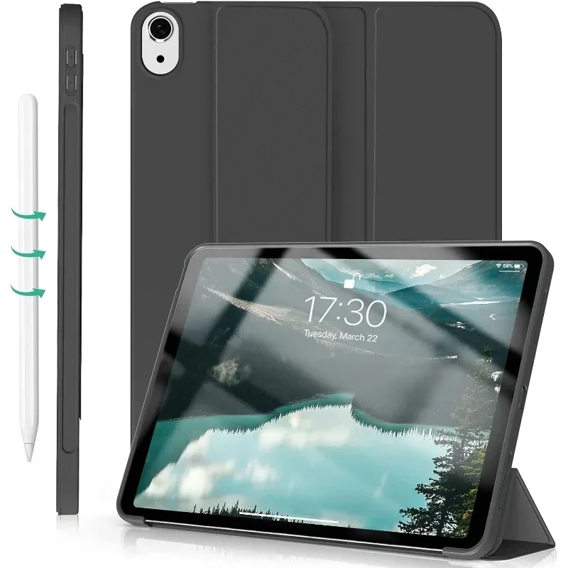 Чехол для iPad 12-го поколения A19 (2026), iPad A16 11-го поколения (2025), 11-дюймовый (2022), 10-го поколения (10,9 дюйма) из ТПУ с тройной подставкой и функцией автоматического пробуждения/сна
Чехол для iPad 12-го поколения A19 (2026), iPad A16 11-го поколения (2025), 11-дюймовый (2022), 10-го поколения (10,9 дюйма) из ТПУ с тройной подставкой и функцией автоматического пробуждения/сна