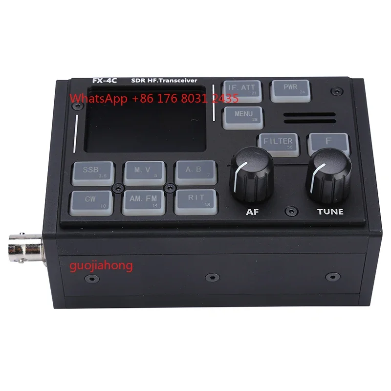 New FX-4C HF SDR Transceiver 10W Amateur Radio SSB CW AM FM TX 3.5M-29MHz RX 500KHz-50MHz
New FX-4C HF SDR Transceiver 10W Amateur Radio SSB CW AM FM TX 3.5M-29MHz RX 500KHz-50MHz