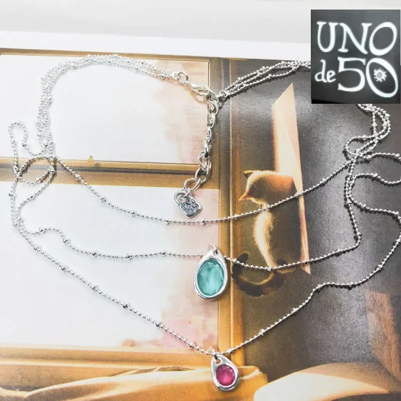 2024 Selling Exquisite High Quality UNO DE 50 Fashion Classic 925 Necklace Jewelry Romantic Holiday Gift
2024 Selling Exquisite High Quality UNO DE 50 Fashion Classic 925 Necklace Jewelry Romantic Holiday Gift