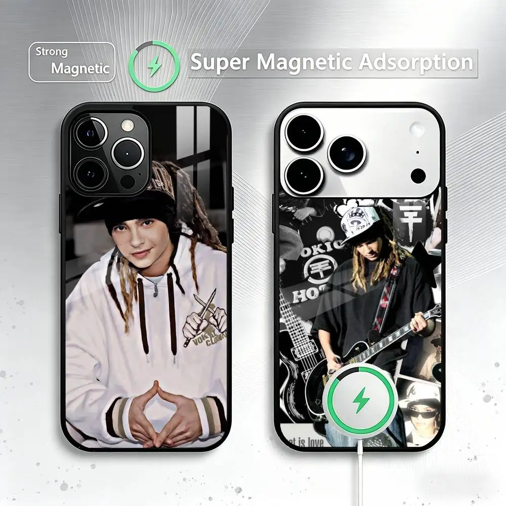 Bill-Tom Kaulitz Tokios Hotel Phone Case For iPhone17,16,15,14,13,12,11 Plus,Pro Magnetic with Magsafe Wireless Charging
Bill-Tom Kaulitz Tokios Hotel Phone Case For iPhone17,16,15,14,13,12,11 Plus,Pro Magnetic with Magsafe Wireless Charging