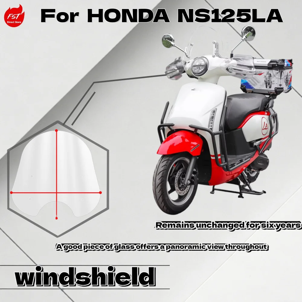 For NS125LA Scooter Modified Windshield Front Wind Screen Waterproof Wind Deflector
For NS125LA Scooter Modified Windshield Front Wind Screen Waterproof Wind Deflector