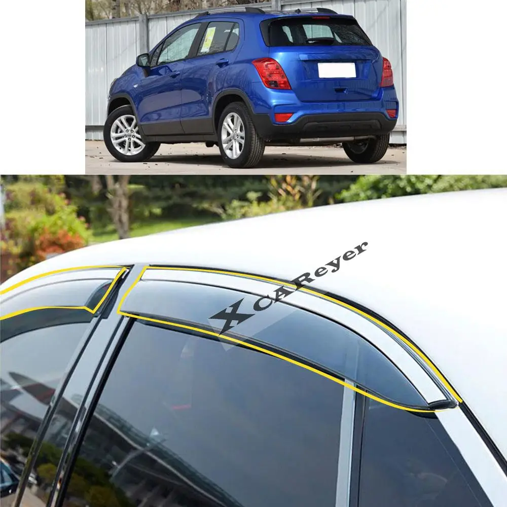 Для CHEVROLET Trax 2014 2015 2016 2017 2018, наклейка для стайлинга кузова автомобиля, пластиковое оконное стекло, ветрозащитный козырек, детали для защиты от дождя/солнца
Для CHEVROLET Trax 2014 2015 2016 2017 2018, наклейка для стайлинга кузова автомобиля, пластиковое оконное стекло, ветрозащитный козырек, детали для защиты от дождя/солнца