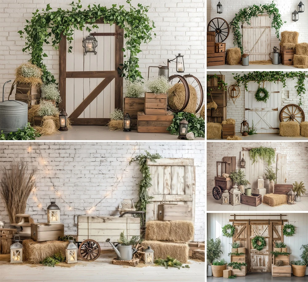 Весенний пасхальный фон для фотосъемки: ферма, сено, винтажные двери сарая, кролик, детский день рождения, портретный декор, фон для фотостудии
Весенний пасхальный фон для фотосъемки: ферма, сено, винтажные двери сарая, кролик, детский день рождения, портретный декор, фон для фотостудии