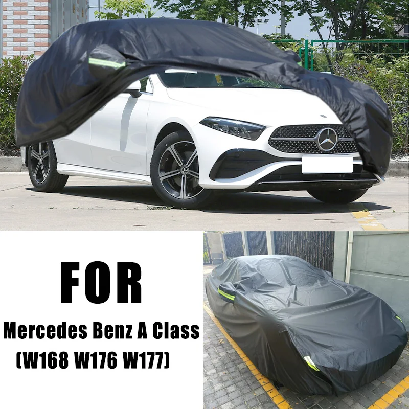 For Mercedes Benz A Class W168 W176 W177 Car Covers 6-in-1 Waterproof Dustproof UV Proof Snowproof Scratch Resistant Protection
For Mercedes Benz A Class W168 W176 W177 Car Covers 6-in-1 Waterproof Dustproof UV Proof Snowproof Scratch Resistant Protection