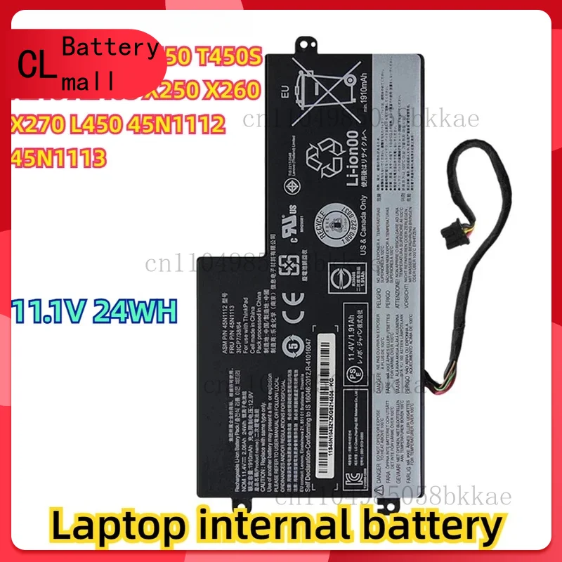Для Lenovo ThinkPad T440 T440S T450 T450S X240 X240S X250 X260 X270 L450 45N1112 45N1113 11,1 В 24WH внутренняя батарея
Для Lenovo ThinkPad T440 T440S T450 T450S X240 X240S X250 X260 X270 L450 45N1112 45N1113 11,1 В 24WH внутренняя батарея