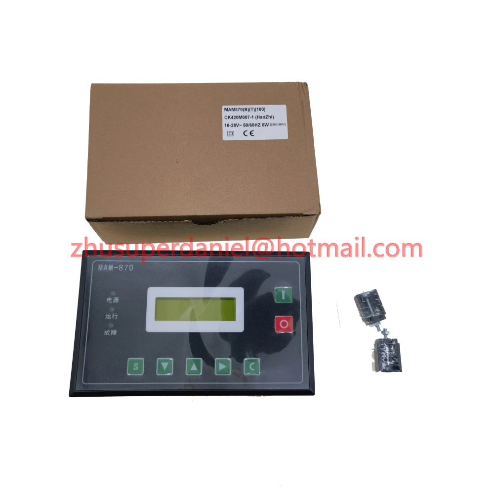 MAM-870=MAM870 genuine air compressor controller panel PLC main board
MAM-870=MAM870 genuine air compressor controller panel PLC main board