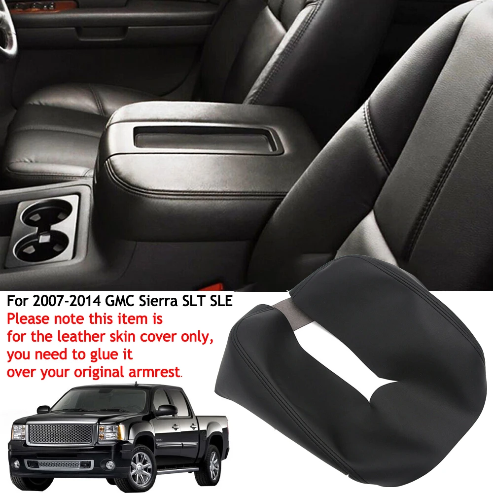 Leather Car Armrest Lid Black Center Console Protect Cover Interior Car Accessories for 07-13 Chevy Tahoe Suburban Yukon Sierra
Leather Car Armrest Lid Black Center Console Protect Cover Interior Car Accessories for 07-13 Chevy Tahoe Suburban Yukon Sierra