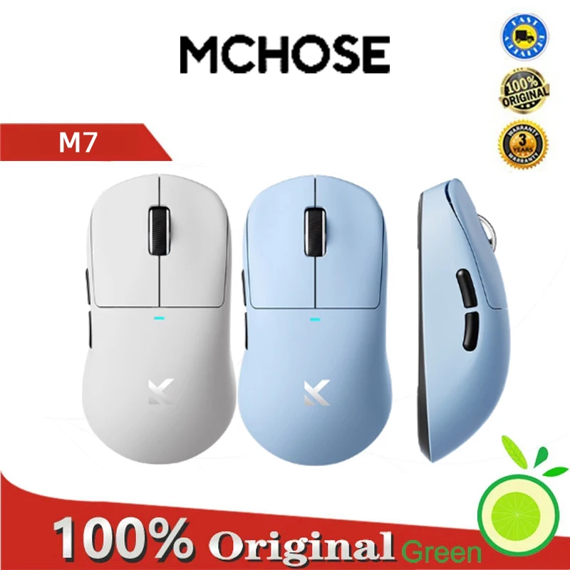 MCHOSE M7 Мышь для киберспорта с тремя режимами Pro беспроводная Bluetooth PAW3395 легкий компьютер для офиса
MCHOSE M7 Мышь для киберспорта с тремя режимами Pro беспроводная Bluetooth PAW3395 легкий компьютер для офиса