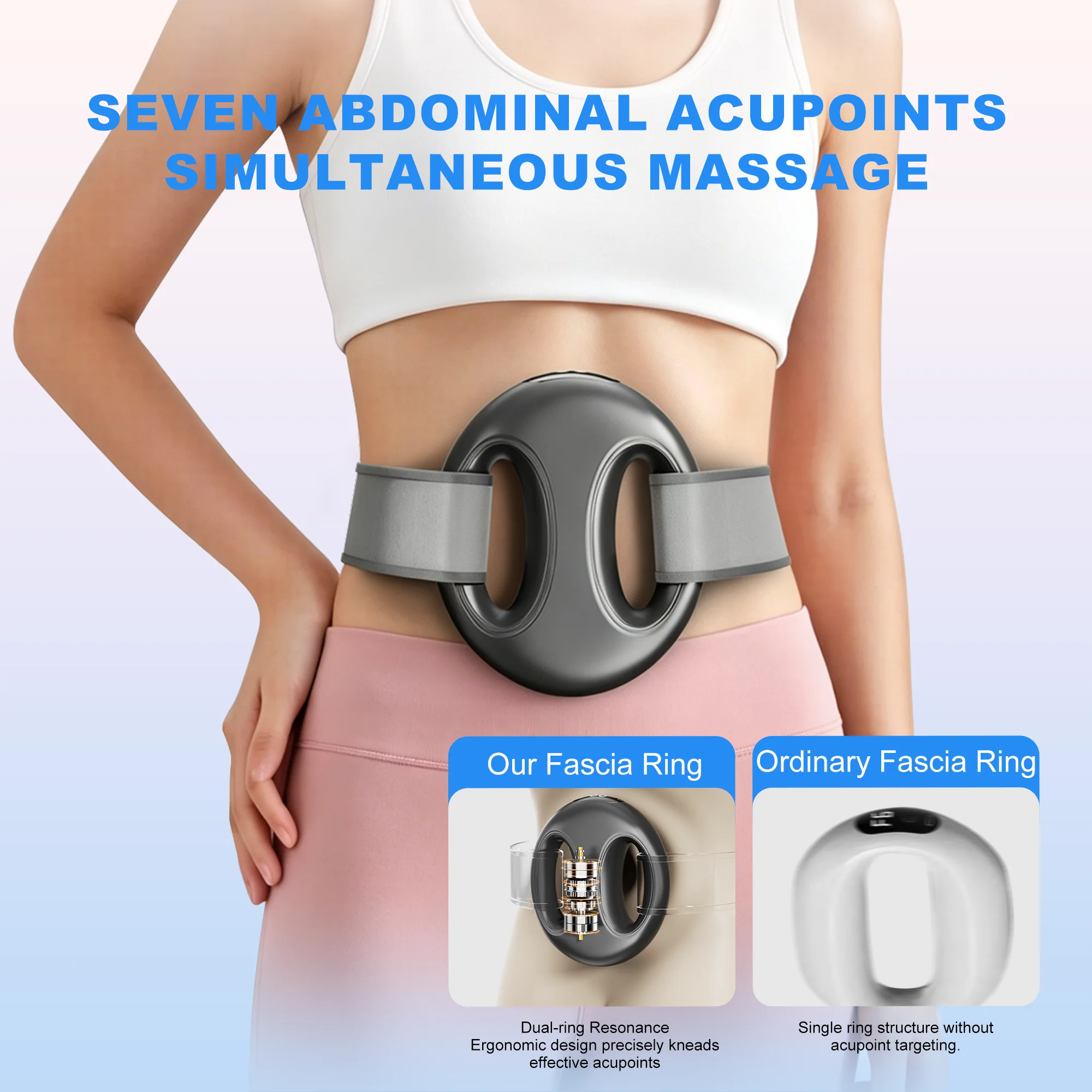 Portable Mini Fascia Ring Massager, Bionic High Frequency Vibration, Comfortable Multifunctional Muscle Massage Tool for Deep Tissue Relief
Portable Mini Fascia Ring Massager, Bionic High Frequency Vibration, Comfortable Multifunctional Muscle Massage Tool for Deep Tissue Relief