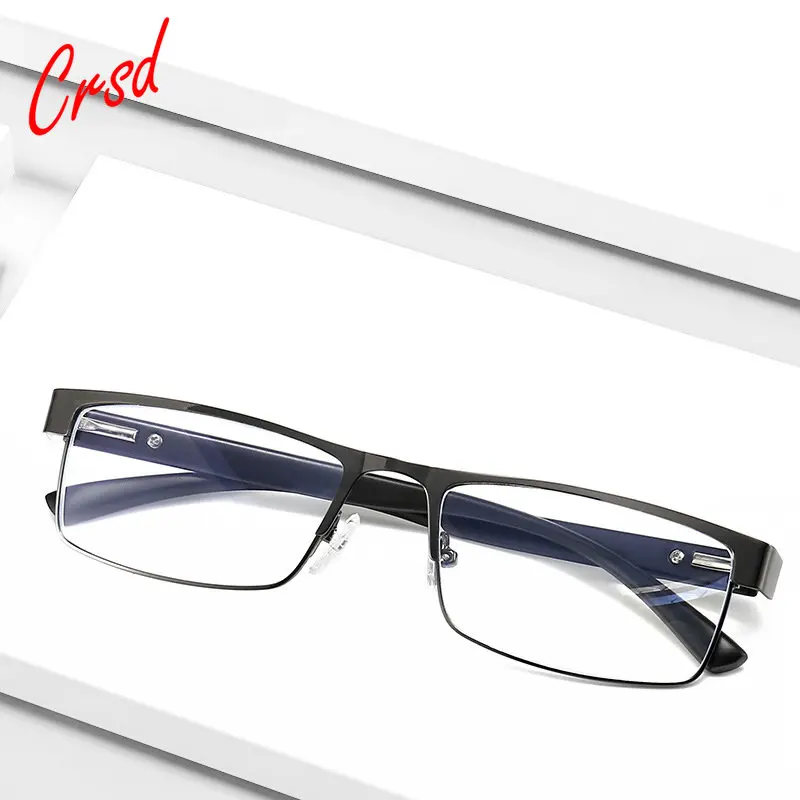 Reading Glasses Men Anti Blue Light Prescription Eyeglasses 2 PCS Male Vintage Metal Full Frame Hyperopia Eyewear +100 To +400
Reading Glasses Men Anti Blue Light Prescription Eyeglasses 2 PCS Male Vintage Metal Full Frame Hyperopia Eyewear +100 To +400
