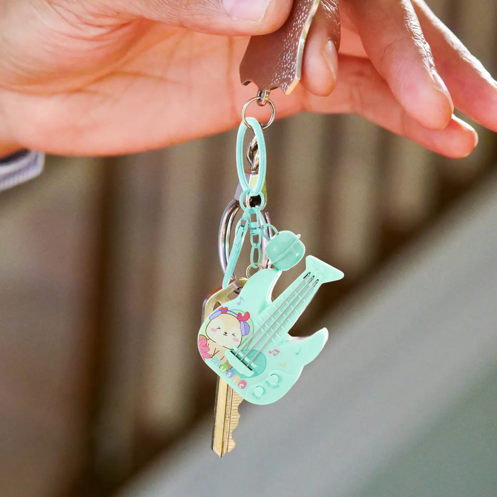 2Pcs Guitar Keychain Portable Multi-Functional Tiny Music Key Ring Stylish Mini Guitar Pendant Perfect Party Keychain Accessory
2Pcs Guitar Keychain Portable Multi-Functional Tiny Music Key Ring Stylish Mini Guitar Pendant Perfect Party Keychain Accessory