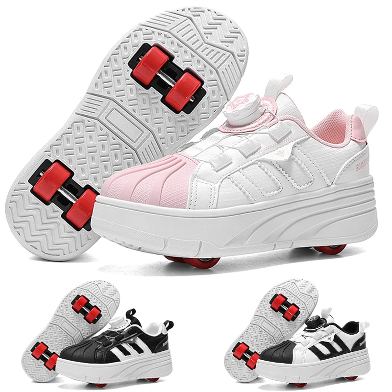 Детские роликовые кроссовки со съемными роликами, модная обувь для активного отдыха для девочек и мальчиков, обувь для прогулок и развлечений
Детские роликовые кроссовки со съемными роликами, модная обувь для активного отдыха для девочек и мальчиков, обувь для прогулок и развлечений