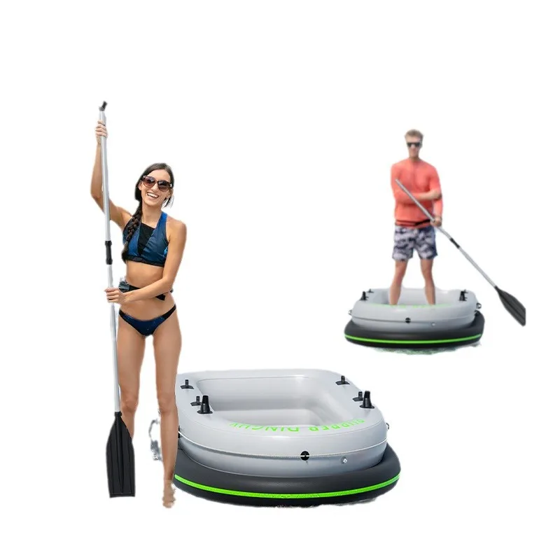 Double Thickened PVC Plastic Inflatable Kayak New Sports Rowing Boat with Kayak Drift Power Thruster Air Cushion
Double Thickened PVC Plastic Inflatable Kayak New Sports Rowing Boat with Kayak Drift Power Thruster Air Cushion