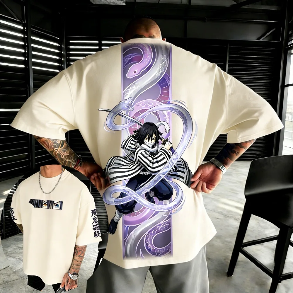 2026 New Hot Summer Oversized Pure Cotton T-shirt Demon Slayer Iguro Obanai 2026 Summer New Product Anime Printed Casual Top
2026 New Hot Summer Oversized Pure Cotton T-shirt Demon Slayer Iguro Obanai 2026 Summer New Product Anime Printed Casual Top